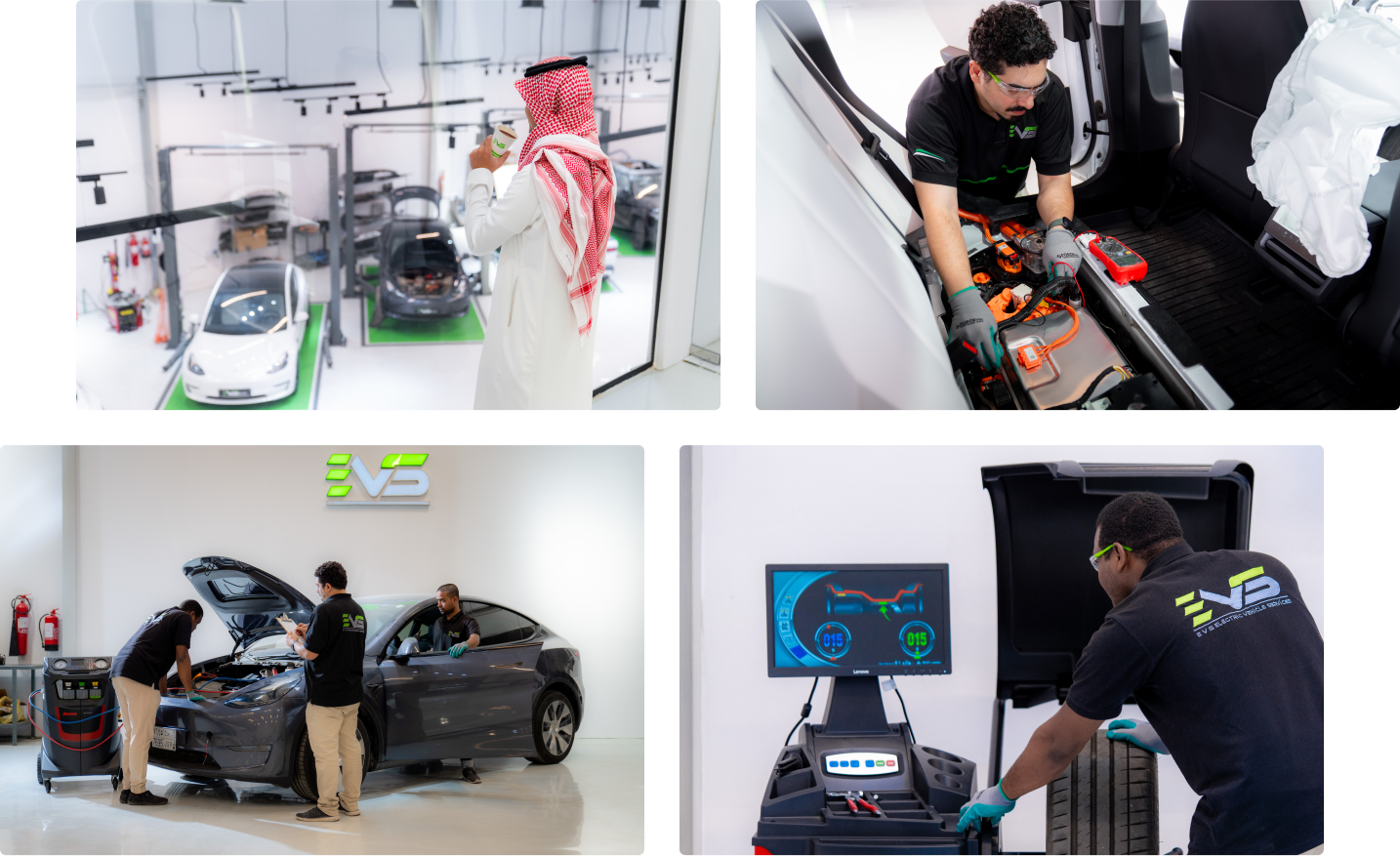 1st EV Service Center In The GCC.